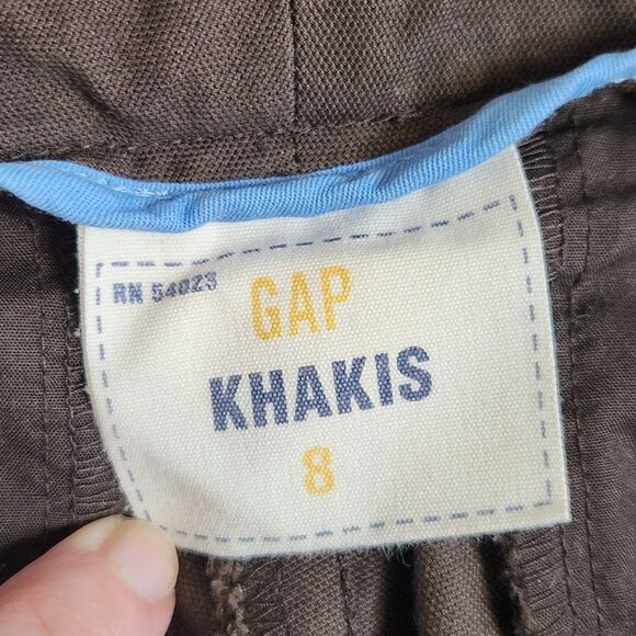 Vintage Y2K Gap Khakis Brown Chinos Straight Leg Women's Size 8 - Picture 6 of 11